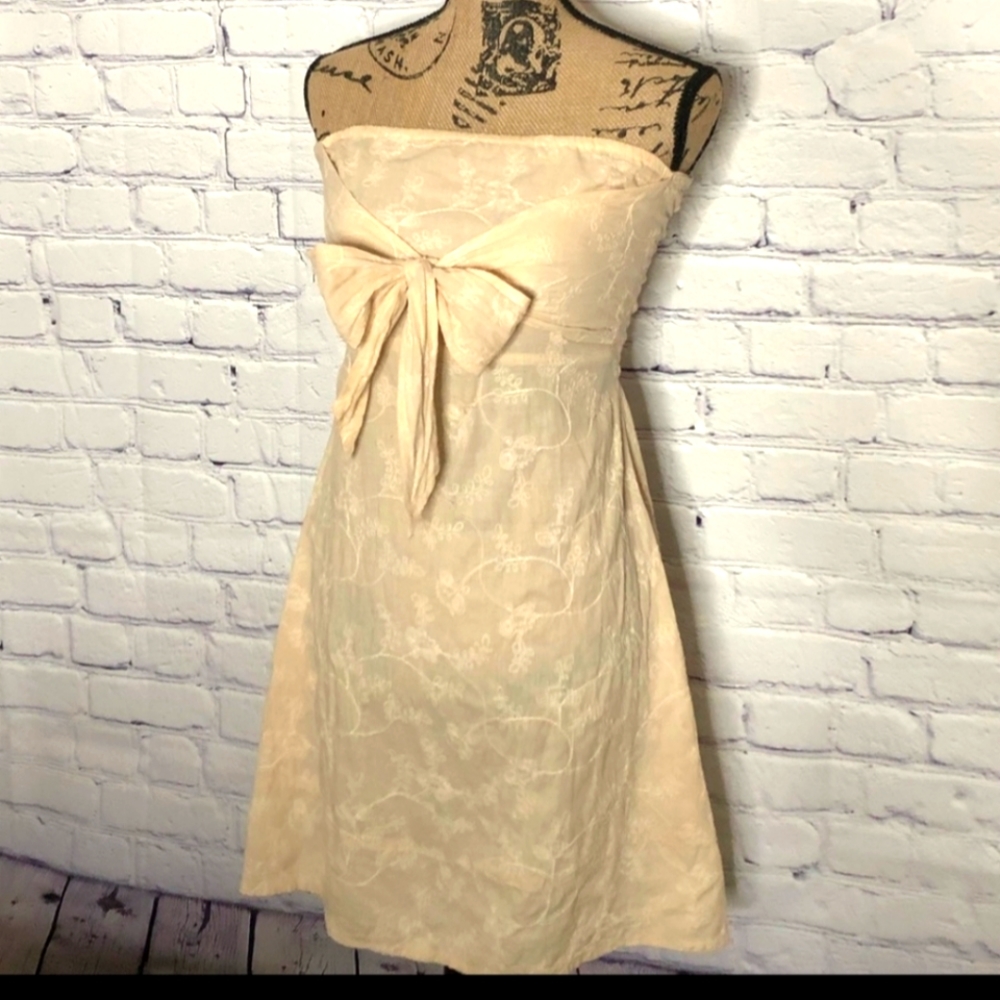 Cream Dress